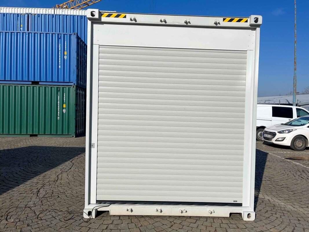 Contenedor 20 pies High Cube con puertas enrollables