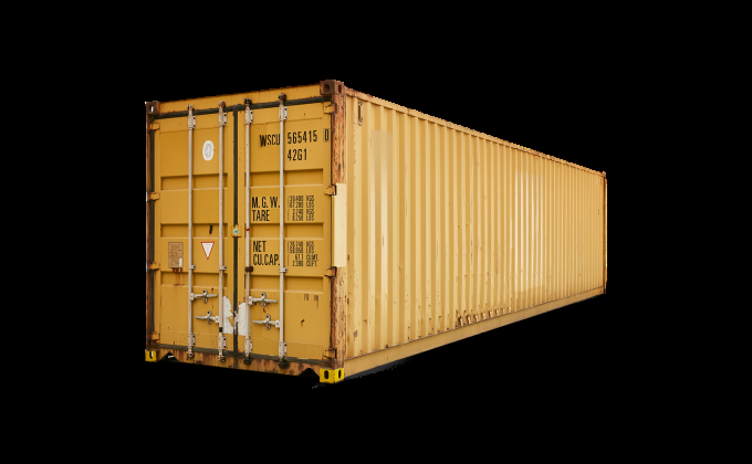 Contenedor estándar 40 pies de ocasión certificado CSC