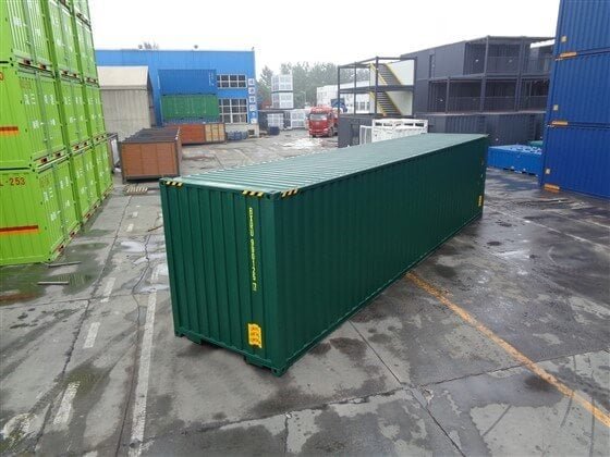 Contenedor de almacenaje 40 pies High Cube — edición reforzada