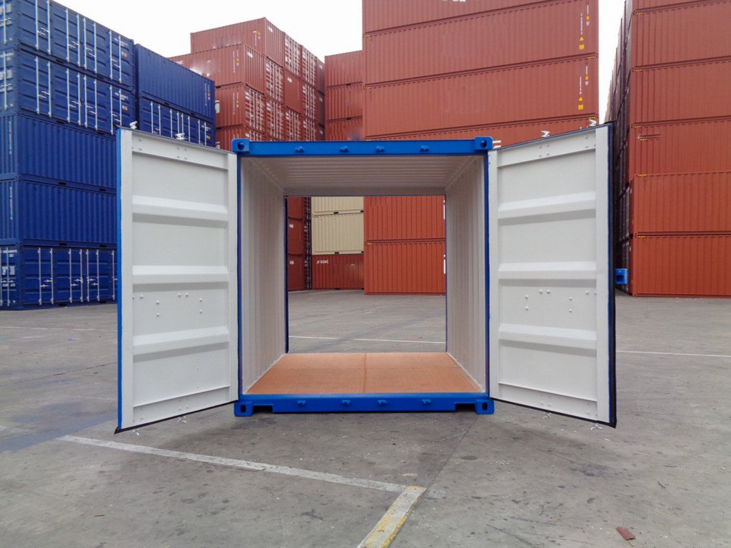 Contenedor marítimo 10 pies con doble puerta